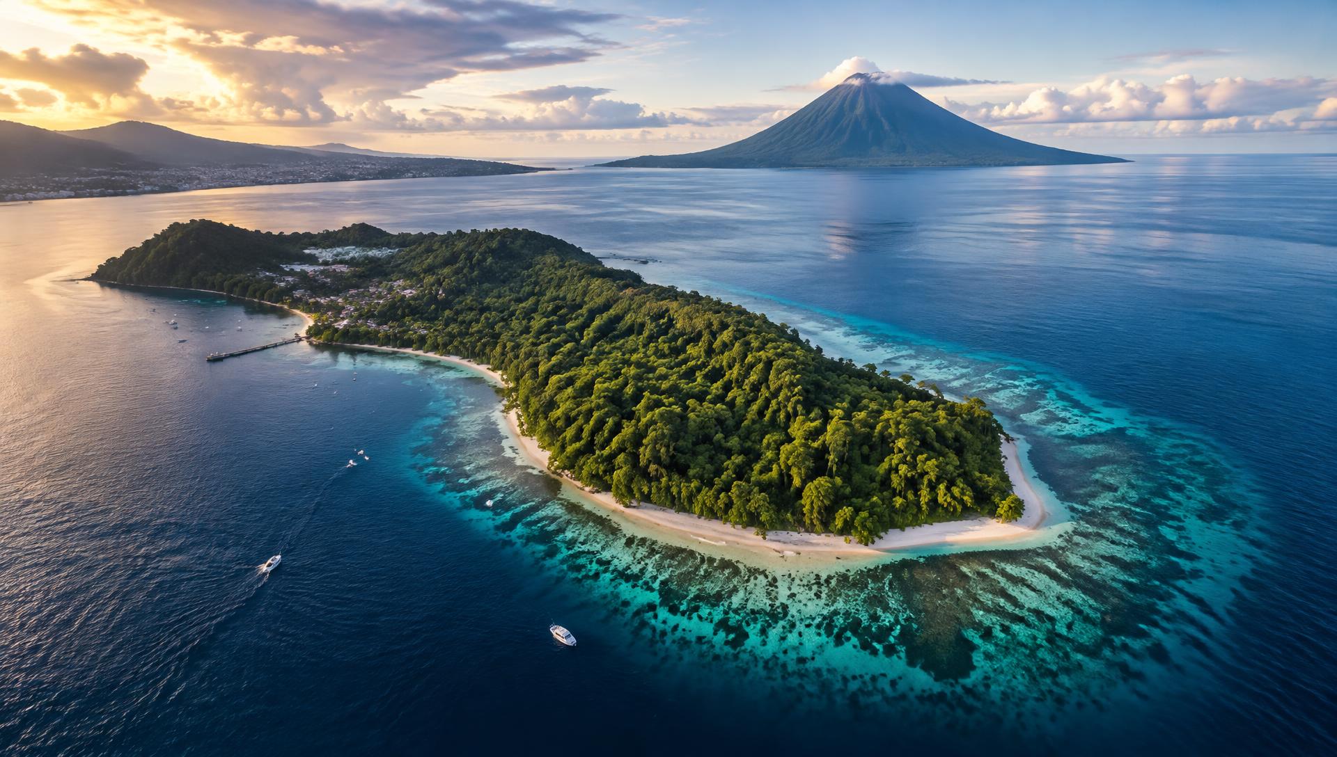 Pulau Bunaken dan Manado Tua